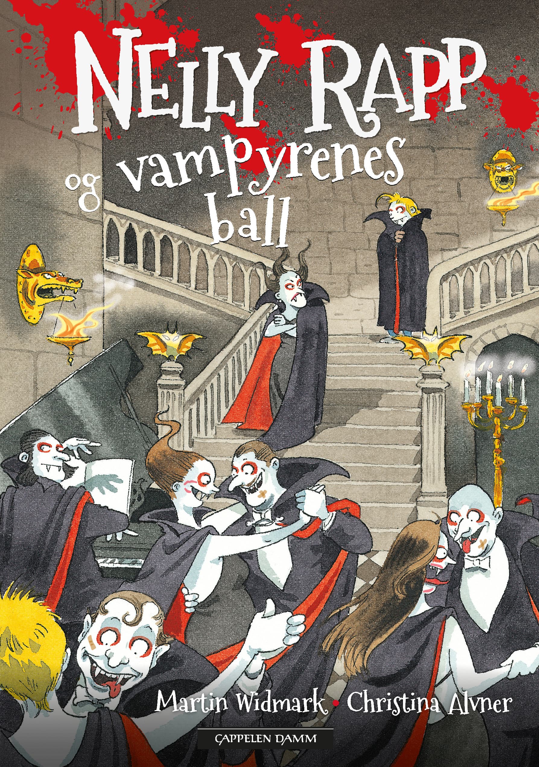 Omslag Nelly Rapp og vampyrenes ball av Martin Widmark (Innbundet)