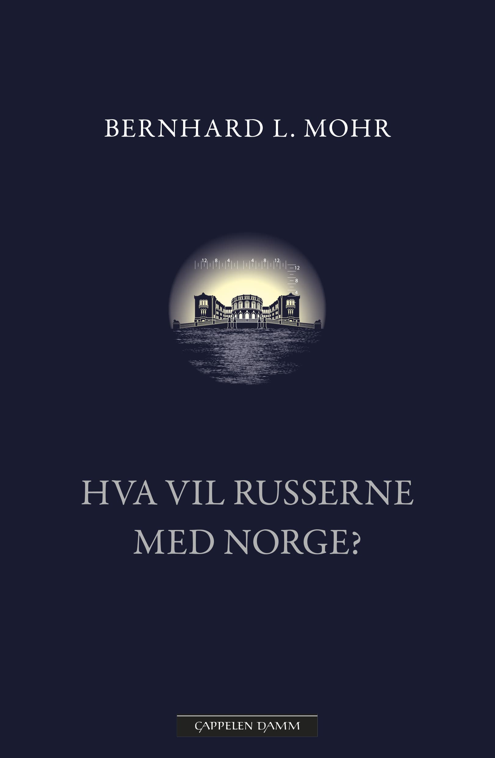 Omslag Hva vil russerne med Norge? av Bernhard L. Mohr (Innbundet)