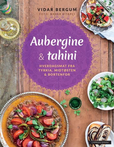 Aubergine og tahini