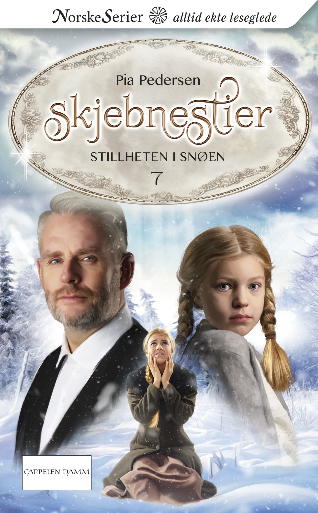Omslag Stillheten i snøen av Pia Pedersen (Heftet)