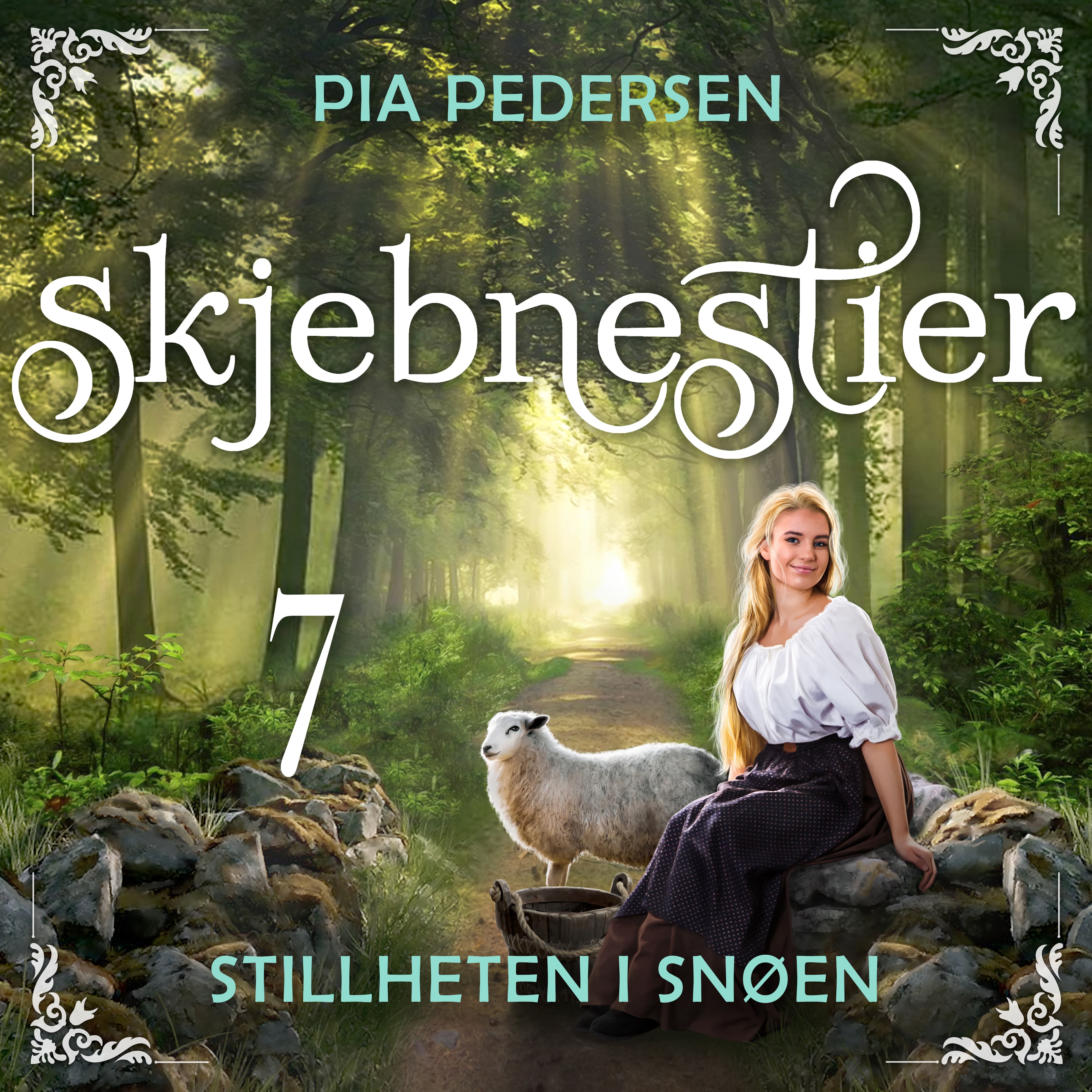 Omslag Stillheten i snøen av Pia Pedersen (Lydbok)