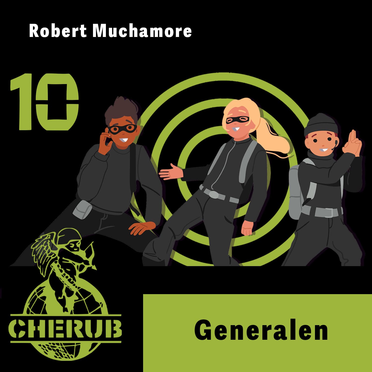 Omslag Generalen av Robert Muchamore (Lydbok)