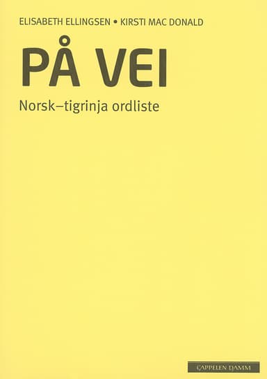 På vei Norsk-tigrinja ordliste (2012)