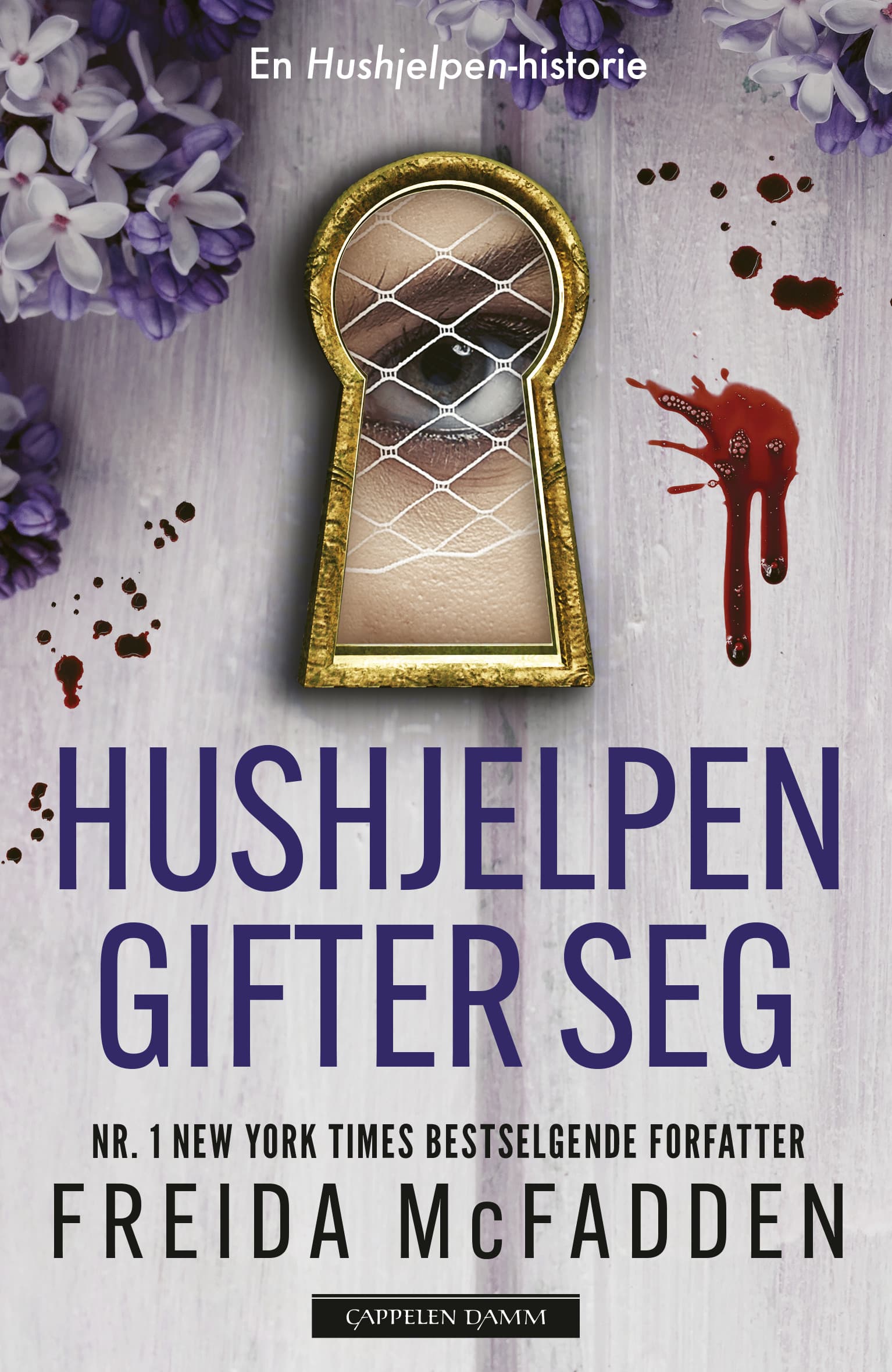 Omslag Hushjelpen gifter seg av Freida McFadden (Ebok)