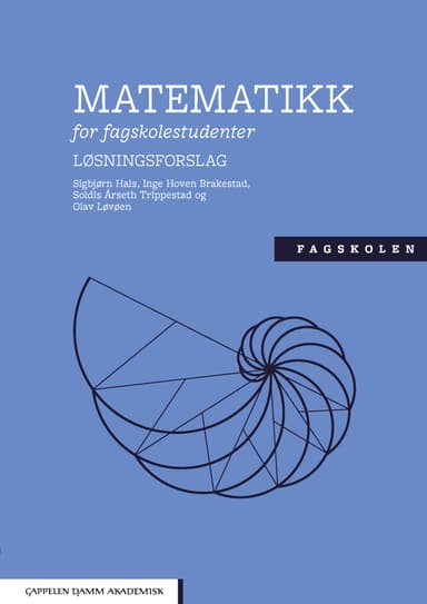 Matematikk for fagskolestudenter